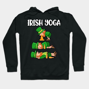 Irish Yoga Funny Yoga Gift Hoodie